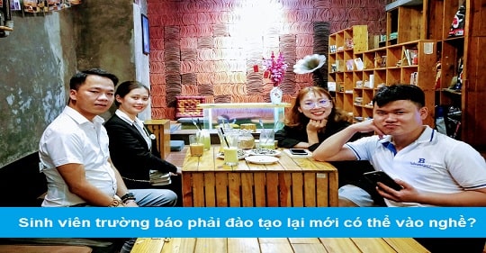 Có nhiều bạn sinh viên, sau khi tốt nghiệp trường báo hoặc các khoa ngành đạo tạo báo chí, họ vẫn chưa thực sự đủ sẵn sàng để bước vào nghề.