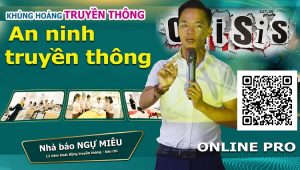 Khái niệm an ninh truyền thông được Nhà báo định nghĩa lần đầu tiên. Bài viết này sẽ phân tích mối quan hệ với khủng hoảng truyền thông