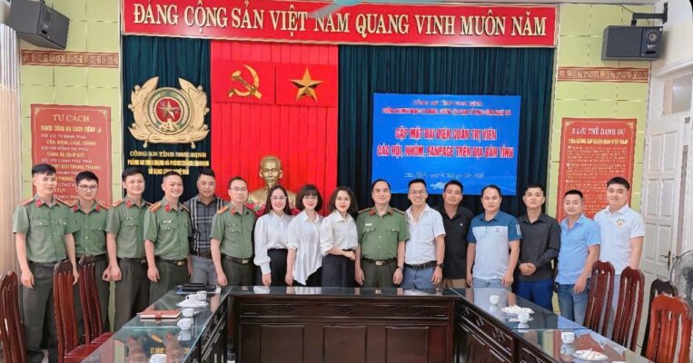 Ngày 28/4/2025 đại diện Phòng PA05 đã gặp gỡ với đại diện Ban Quản trị và thành viên của CLB ADMIN HÀ NAM NINH