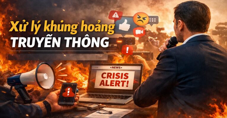 Phân tích bản chất xử lý khủng hoảng truyền thông, những sai lầm phổ biến và cách quản trị niềm tin công chúng trong thời đại mạng xã hội.