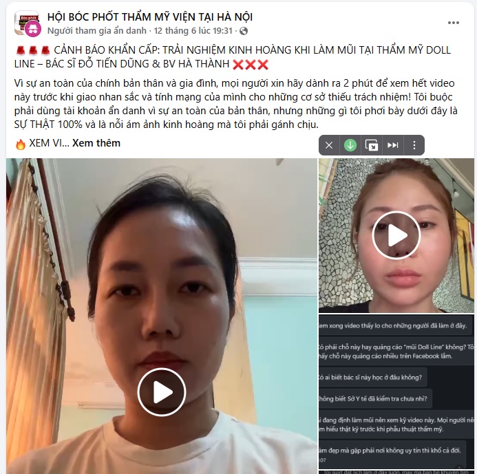 NB Đào Xuân Thời: Bác sĩ Đỗ Tiến Dũng và phòng khám thẩm mỹ Doll Line đã sai ở đâu?