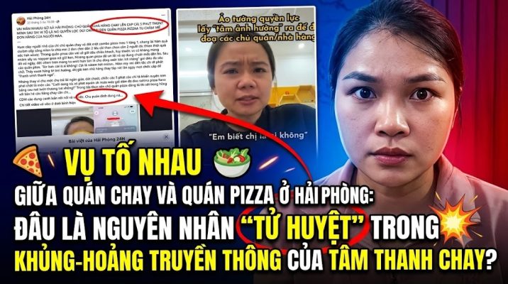 Quan sát vụ "tố nhau" giữa quán pizza và quán chay ở Hải Phòng mấy ngày vừa qua, thì tôi nhận thấy phía Tâm Thanh Chay đang bị "thua trắng bụng". trong khủng hoảng truyền thông. Phía Tâm Thanh Chay đang bão đánh giá 1 sao (*) trên google map, bị thả phẫn nộ một cách dữ dội trong các bài viết của fanpage, bị cộng đồng mạng réo tên và kêu gọi tẩy chay.