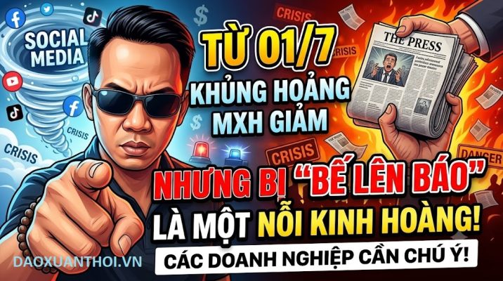 Từ hôm nay, 01/7 là thời điểm có hàng loạt các quy định pháp luật chính thức có hiệu lực được thi hành. Trong đó đáng chú ý, một vài quy định liên quan đến mạng xã hội sẽ trở thành lợi thế giảm tải được áp lực về khủng hoảng truyền thông cho các doanh nghiệp, các thương hiệu, các sản phẩm.