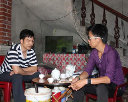 Anh Đức - nhân vật trong tuyến bài Vợ chồng người khuyết tật ở Bắc Ninh đi tìm công lý - năm 2015