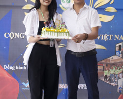 Anh Xuân Thời và Trang Bùi trong Kỷ niệm 5 năm CBT - Hà Nội ngày 5.8.2022