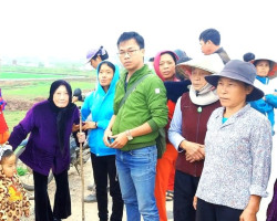 Bức ảnh được chụp vào khoảng năm 2016 tại Nam Trực (Nam Định) khi về làm đơn thư của người dân vụ nhà máy nước sạch